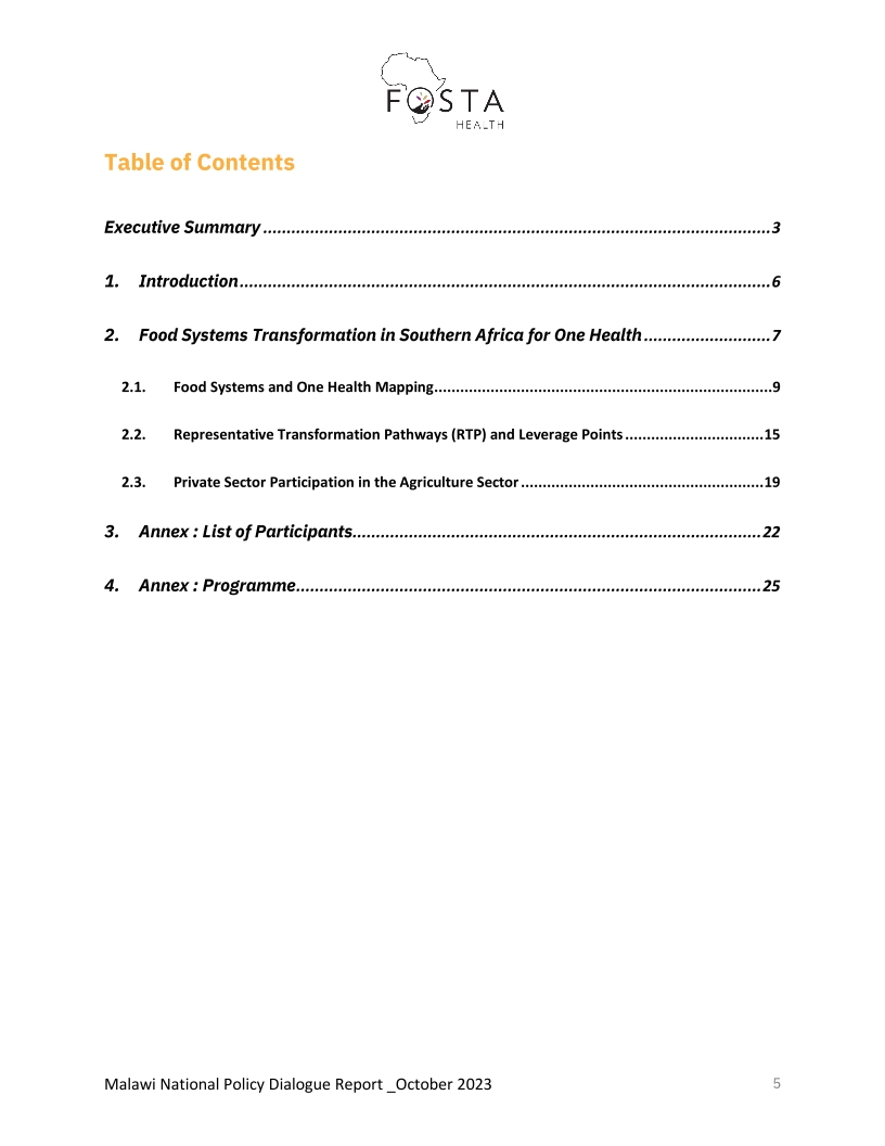 2023.10.26-Report-Malawi-National-Food-Systems-Dialogue-FoSTA-Health_p_i05 2023.10.26-Report-Malawi-National-Food-Systems-Dialogue-FoSTA-Health_p_i05