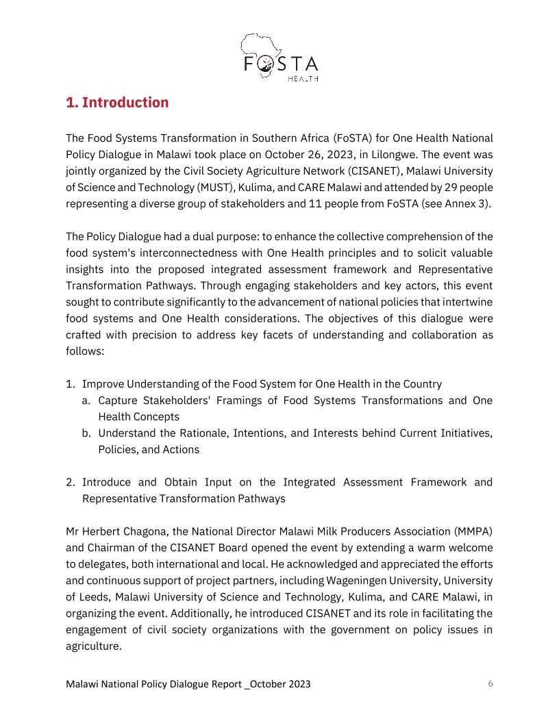 2023.10.26-Report-Malawi-National-Food-Systems-Dialogue-FoSTA-Health_p_i06 2023.10.26-Report-Malawi-National-Food-Systems-Dialogue-FoSTA-Health_p_i06
