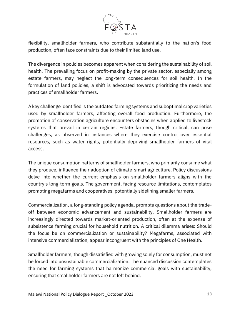 2023.10.26-Report-Malawi-National-Food-Systems-Dialogue-FoSTA-Health_p_i18 2023.10.26-Report-Malawi-National-Food-Systems-Dialogue-FoSTA-Health_p_i18