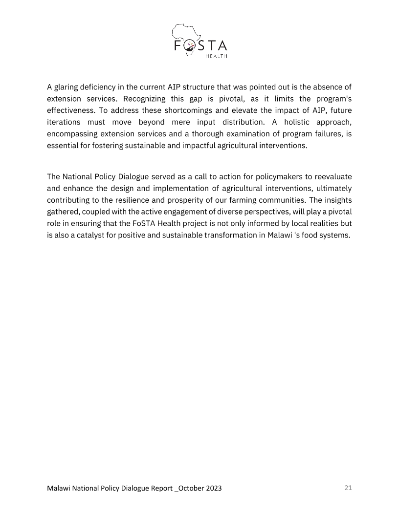 2023.10.26-Report-Malawi-National-Food-Systems-Dialogue-FoSTA-Health_p_i21 2023.10.26-Report-Malawi-National-Food-Systems-Dialogue-FoSTA-Health_p_i21
