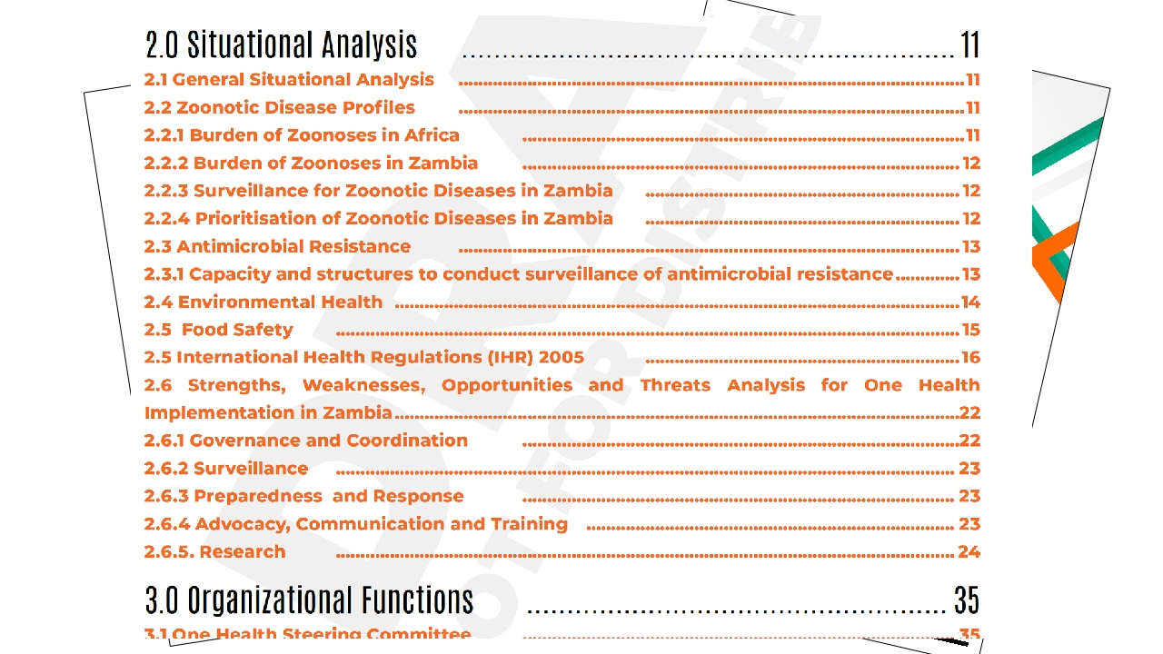 T3-ZNPHI-One-Health-Zambia-National-Strategic-Plan-2022-2026-Overview_p_i08